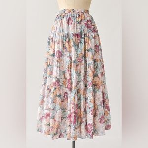 Floral Midi Dress from Adored Vintage Boutique